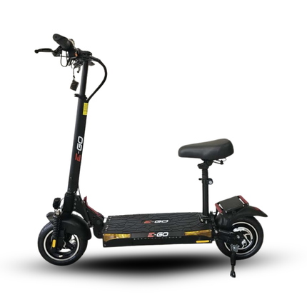 E-GO Black Impala Electric Scooter