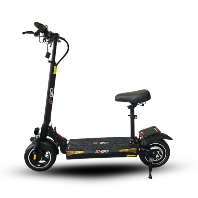 E-GO Black Impala Electric Scooter
