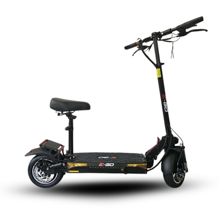E-GO Black Impala Electric Scooter