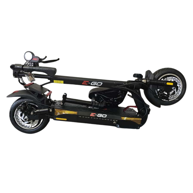 E-GO Black Impala Electric Scooter